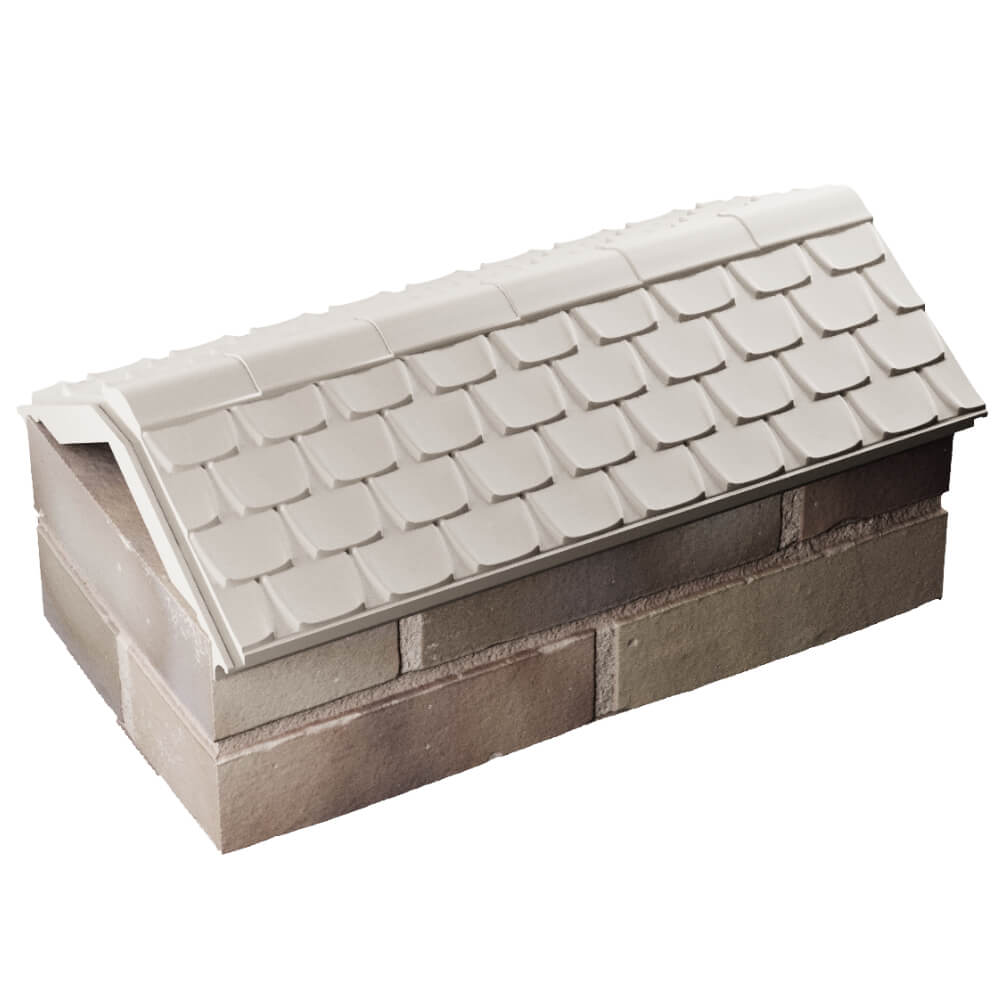 Парапет Zking Эльбрус Бежевый с посадкой на 1 кирпич (255мм) в Борисоглебске фото