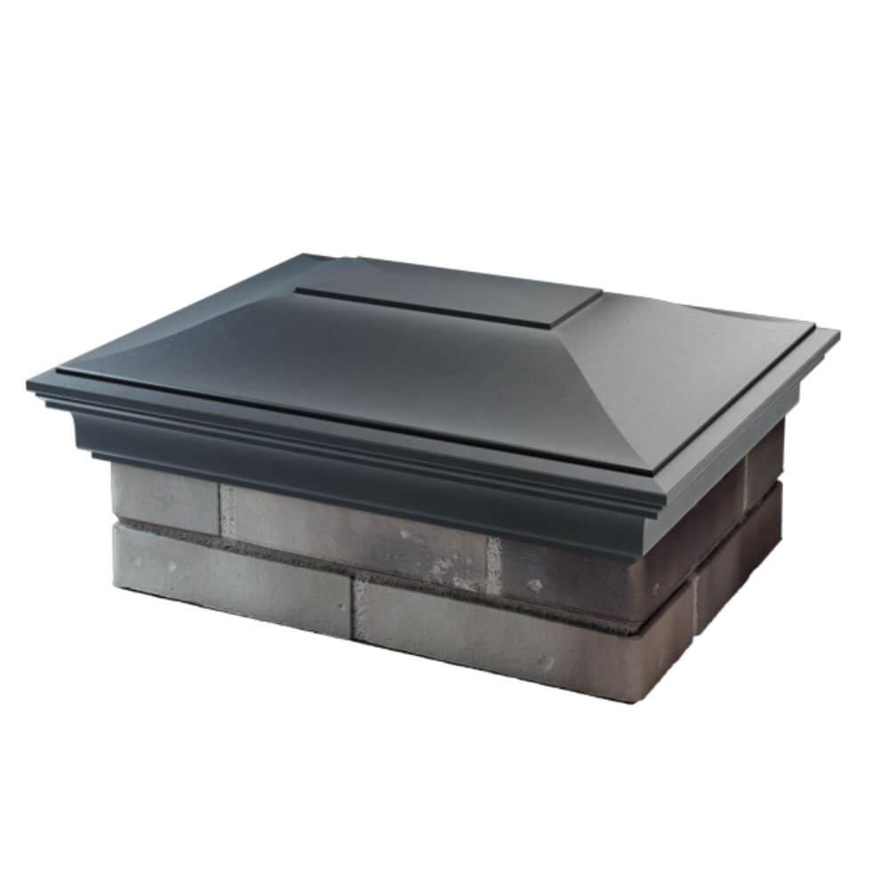 Колпак Zking Монблан Серый на столб 2х1.5 кирпича (515х385мм) в Борисоглебске фото