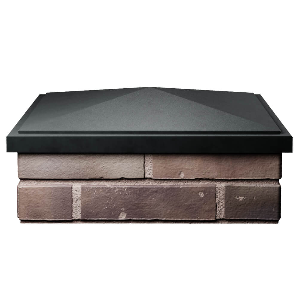 Колпак Zking БонаМоно Черный на столб 2х2 кирпича (515х515, 530х530мм) Борисоглебск фото