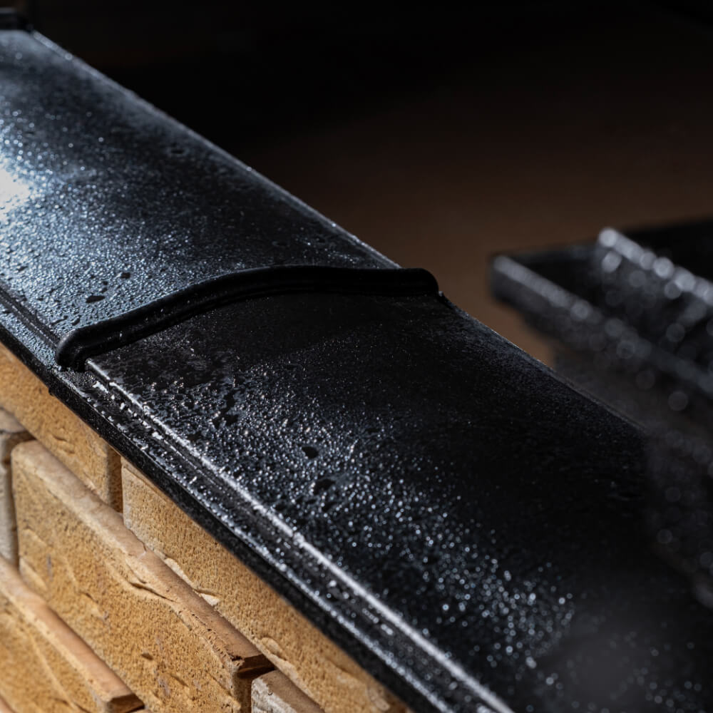 Парапет Zking Монблан Черный посадка на 0.5 кирпича (130мм) в Борисоглебске фото