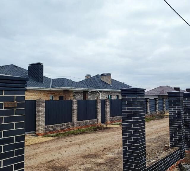 Колпак Zking Бона ХайТек Серый на столб 1.5х1.5 кирпича (385х385мм) в Борисоглебске фото