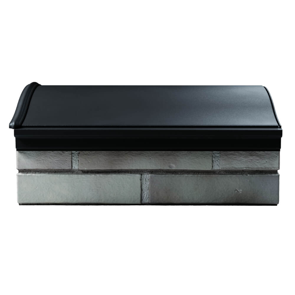 Парапет Zking Монблан Черный посадка на 1.5 кирпича (355/385мм) в Борисоглебске фото