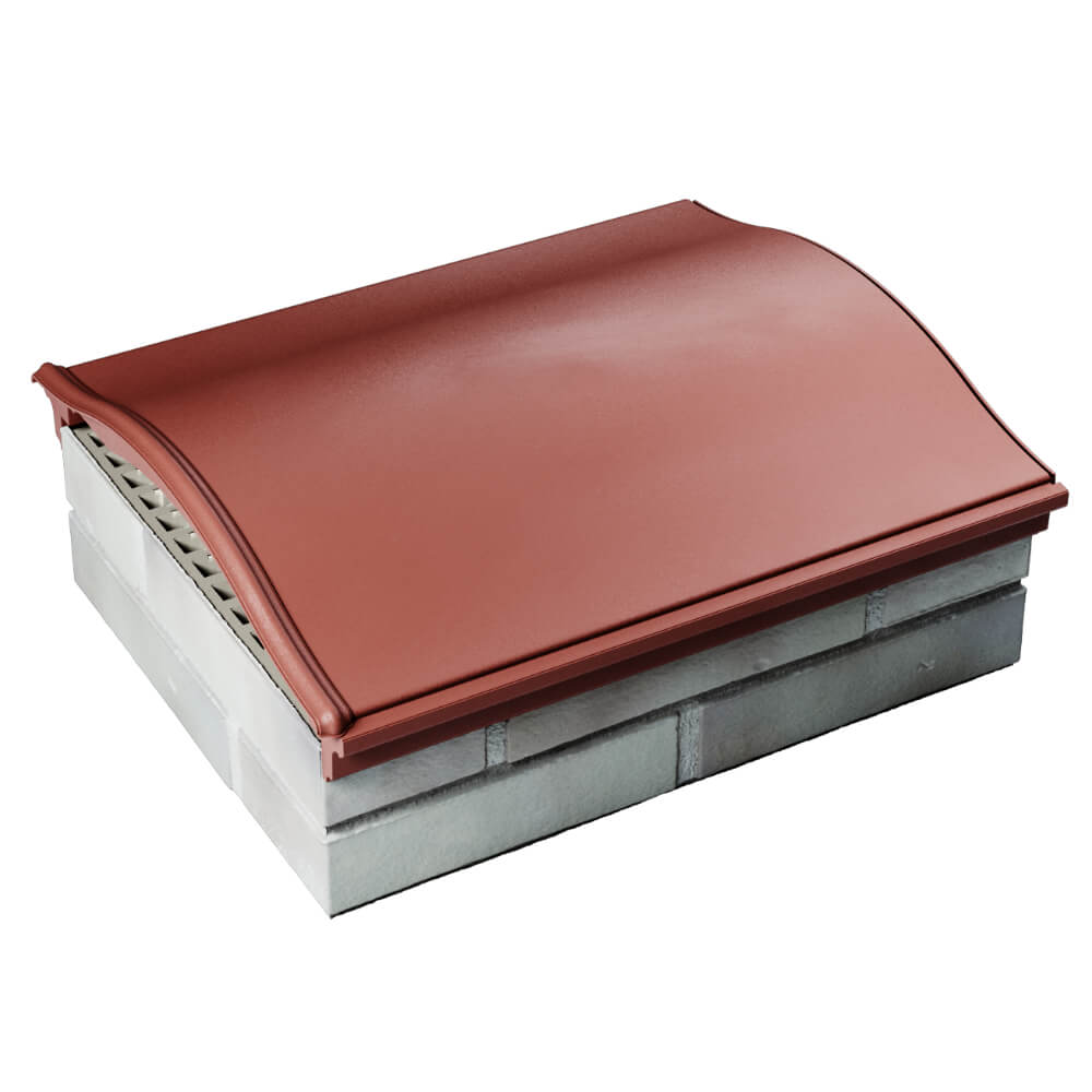 Парапет Zking Монблан Красный посадка на 1.5 кирпича (355/385мм) в Борисоглебске фото