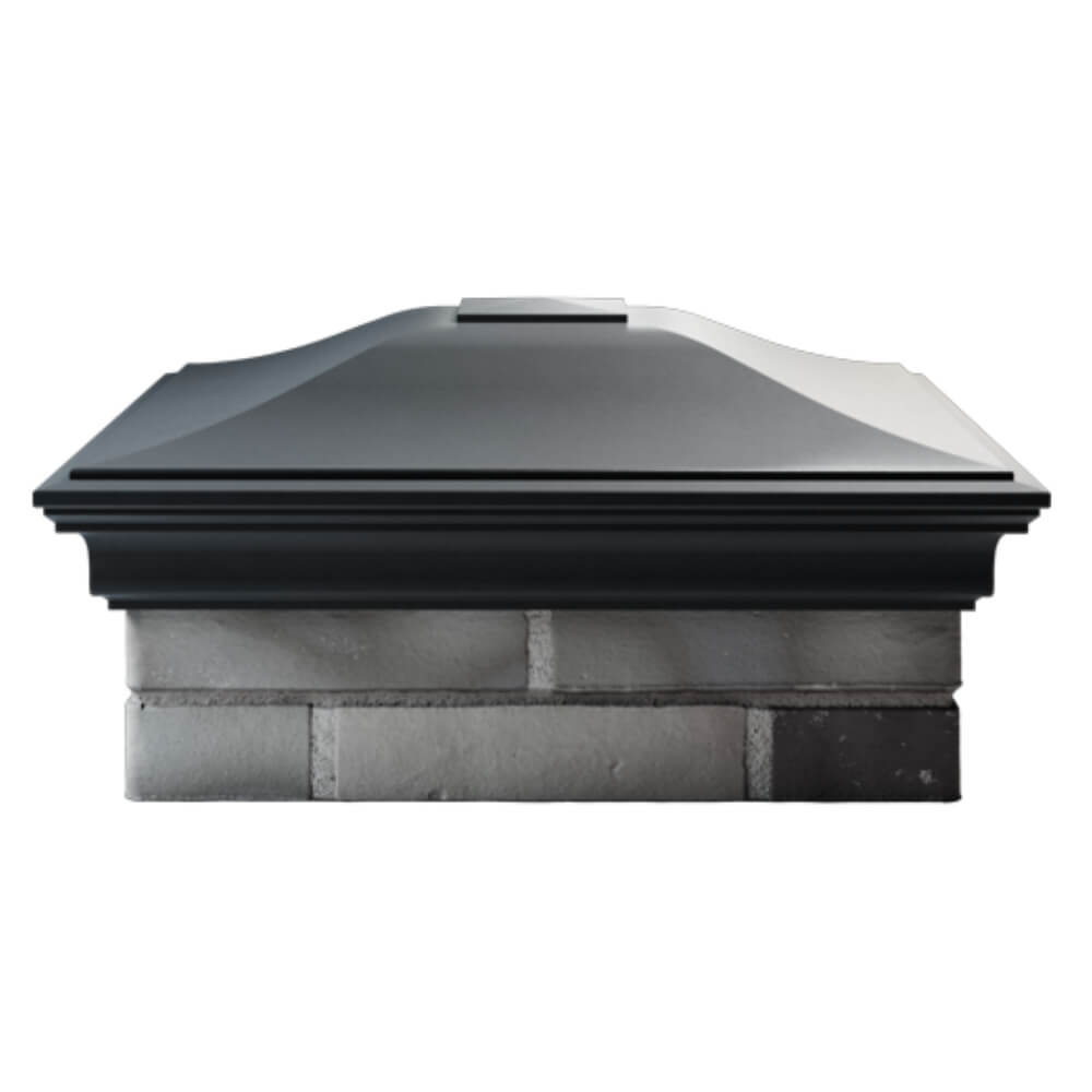 Колпак Zking Монблан Серый на столб 2х2 кирпича (515х515мм) в Борисоглебске фото