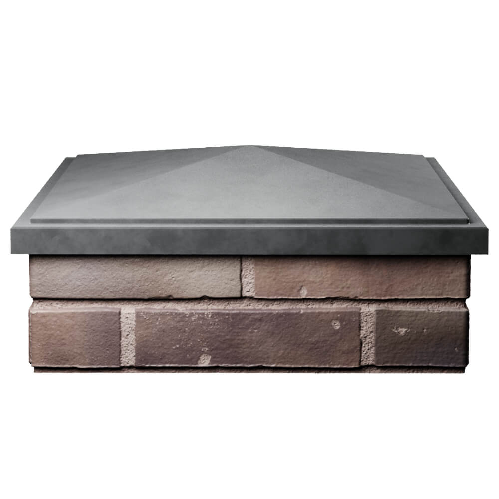 Колпак Zking БонаМоно Серый на столб 2х2 кирпича (515х515, 530х530мм) Борисоглебск фото