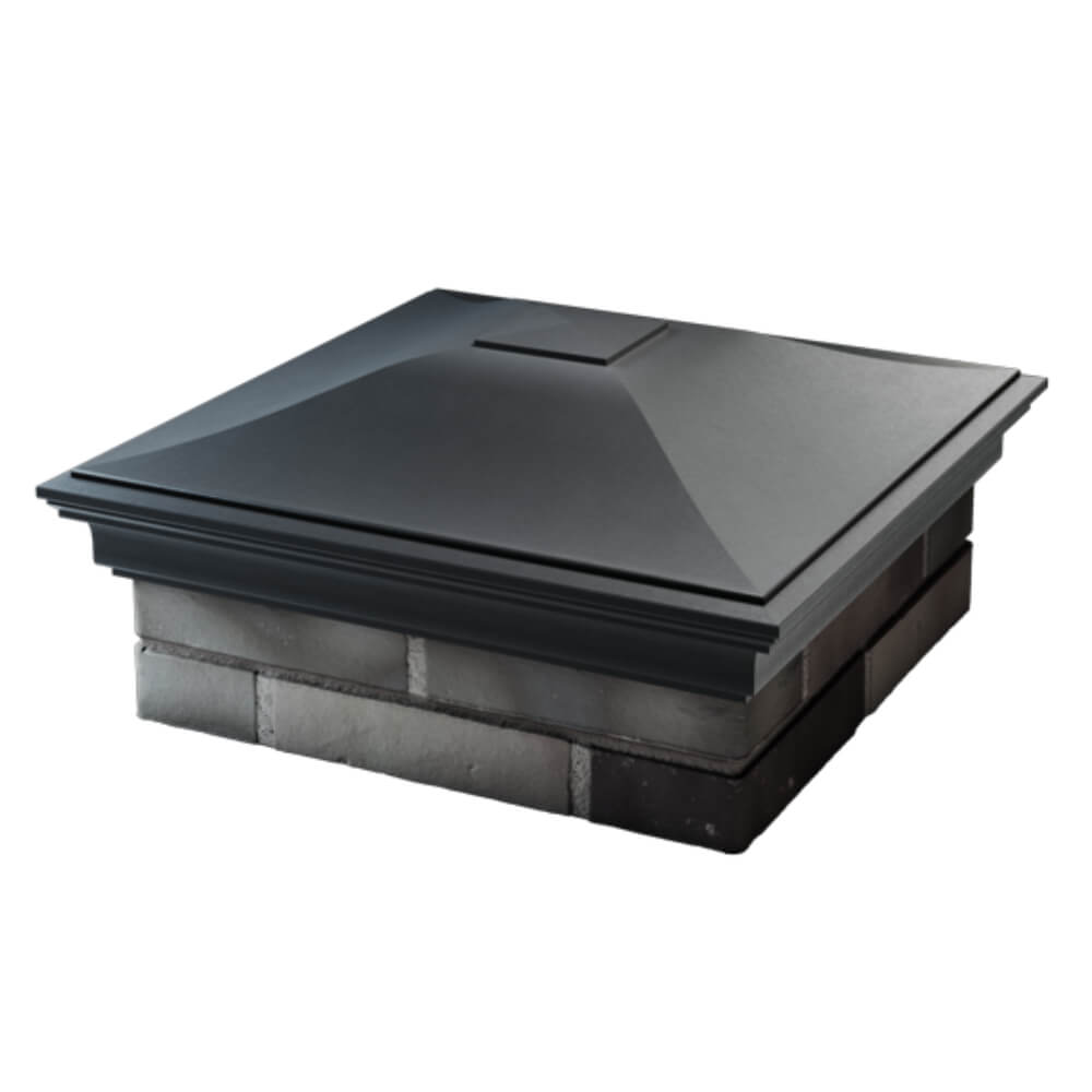 Колпак Zking Монблан Серый на столб 2х2 кирпича (515х515мм) в Борисоглебске фото