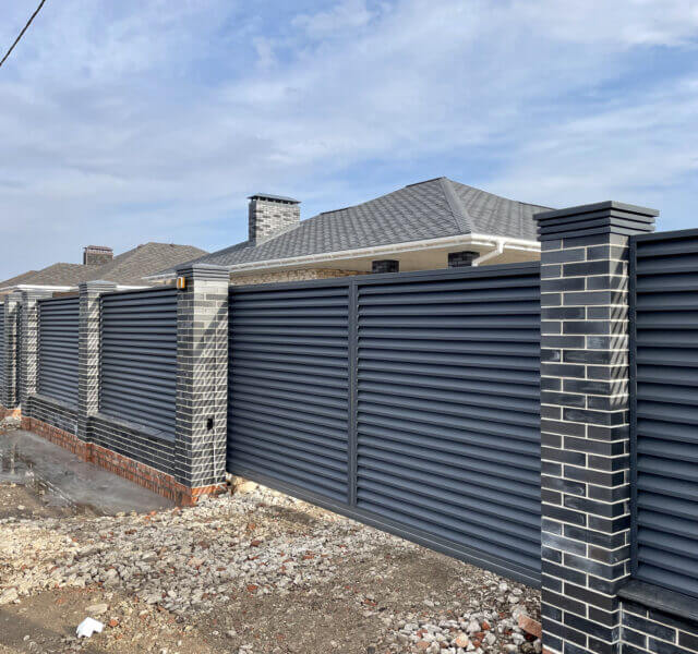 Колпак Zking Бона ХайТек Серый на столб 1.5х1.5 кирпича (385х385мм) в Борисоглебске фото