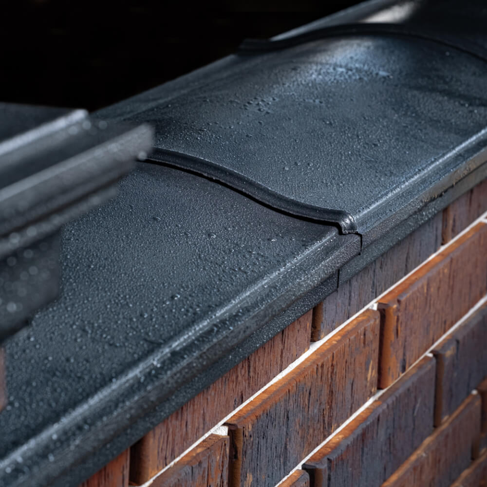 Парапет Zking Монблан Черный посадка на 0.5 кирпича (130мм) в Борисоглебске фото