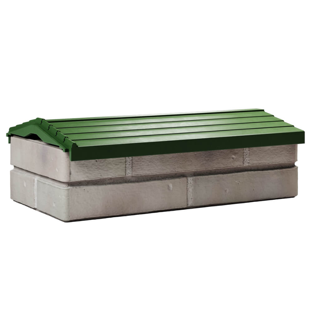 Парапет Zking Бона ХайТек Зеленый с посадкой на 1 кирпич (200/225/255мм) Борисоглебск фото